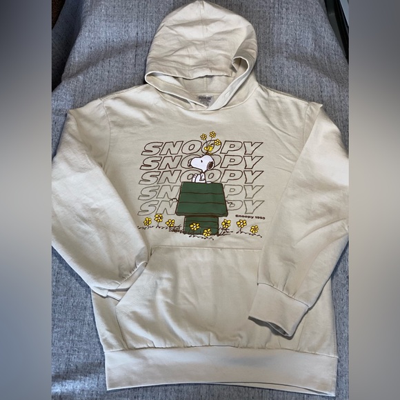 Peanuts Snoopy and Woodstock Hoodie Small - Picture 1 of 8